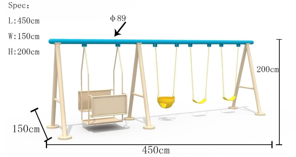 Baby Swing and sliding - 1