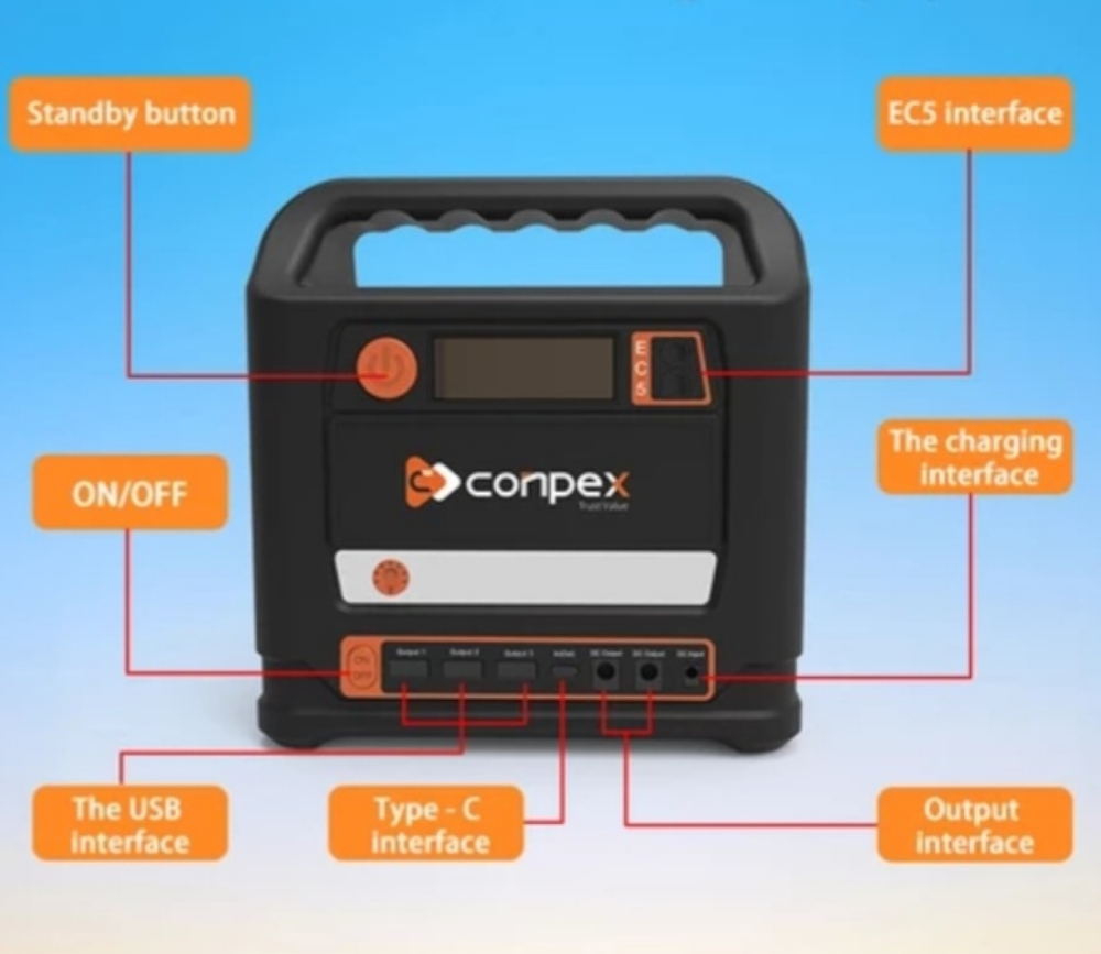 Portable Battery for trips 300W - 2