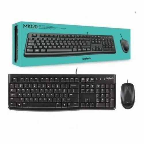 Logitech MK120 Wired Keyboard and M - 3