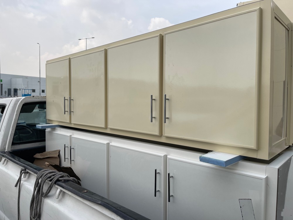Aluminium kitchen cabinets - 1