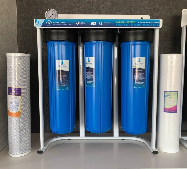 Jumbo 20inch 3stage Whole House Water Filtration System - 2