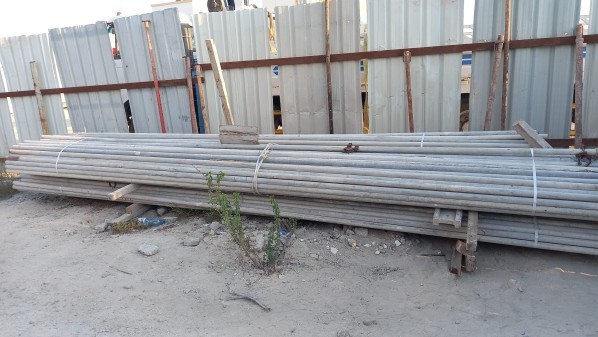 4mm Scaffold Pipe and Base Jack - 2