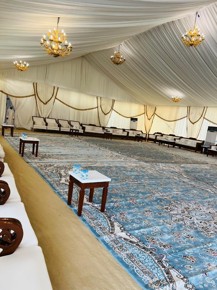 قبب وخيم العزاء وتنفيذ الفاعليات - 11