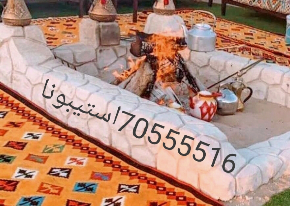 وجار ضو مخيم اسمنتي وحديد - 1