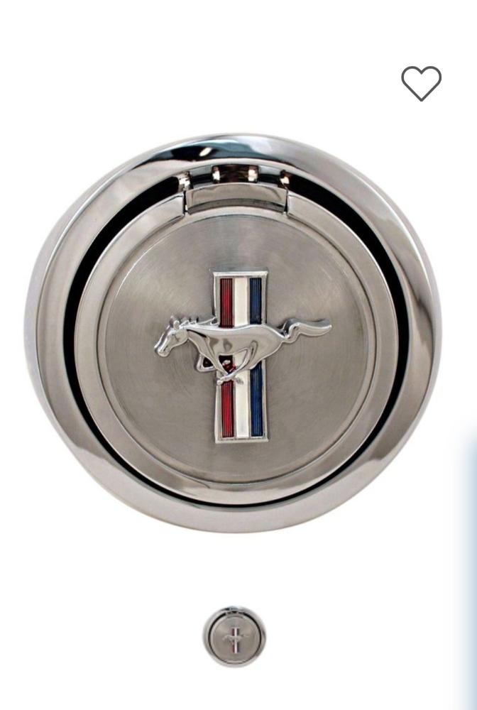 1967 Mustang GT fuel cap - 1