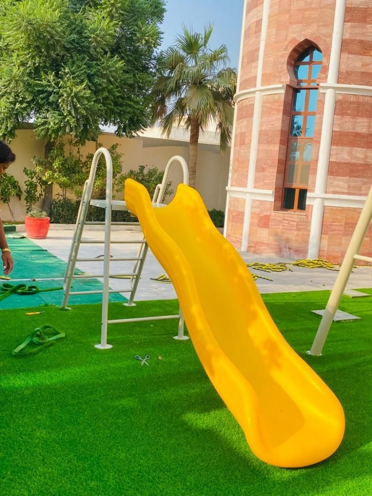 ملعب تسلق شريحة واحدة للأطفال - 1