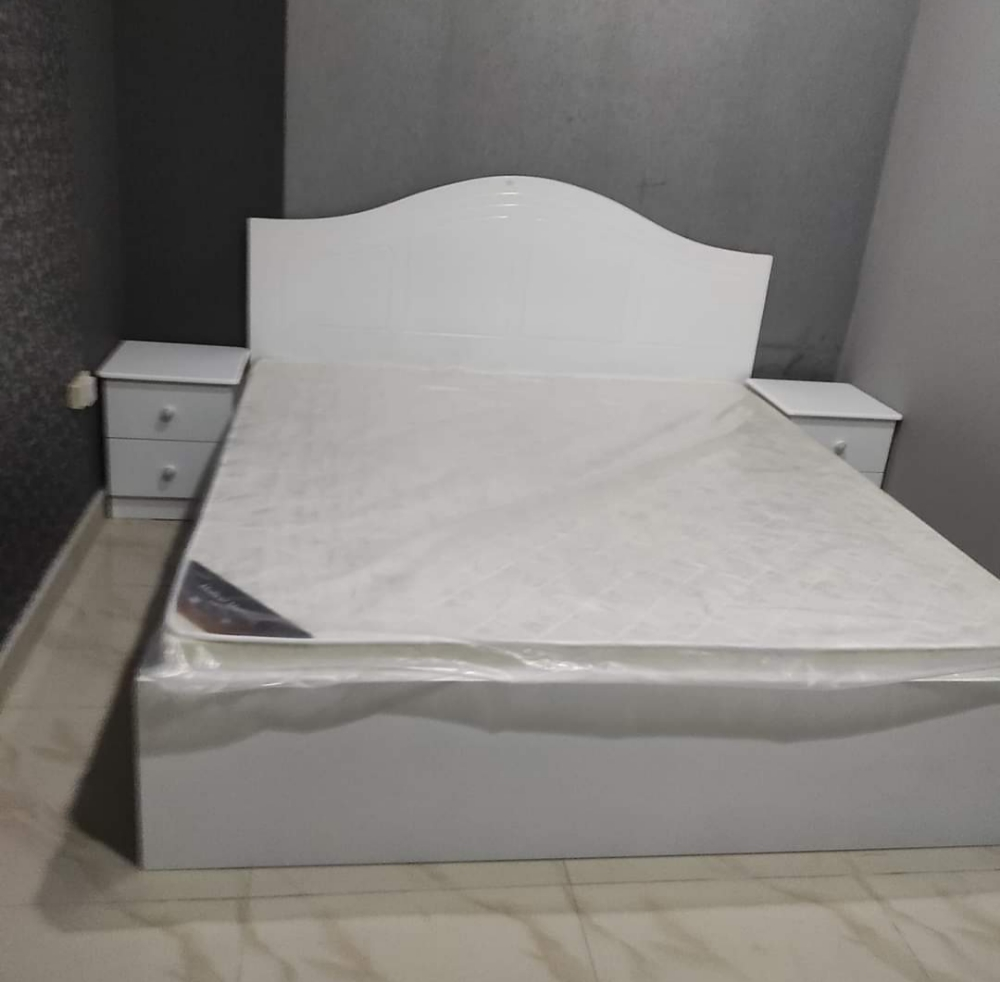 سرير خشبي مزدوج - 1