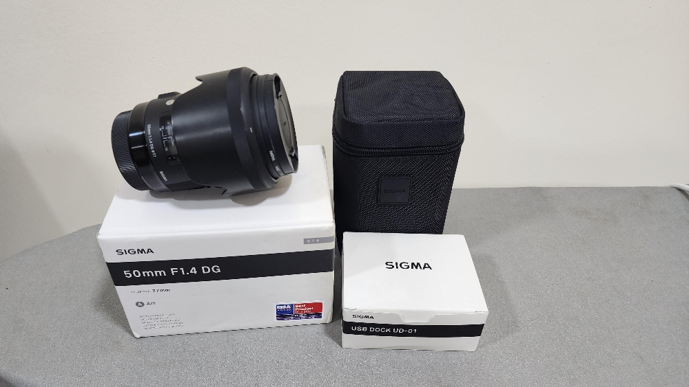 Sigma 50mm f/1.4 DG HSM Art Lens - 1