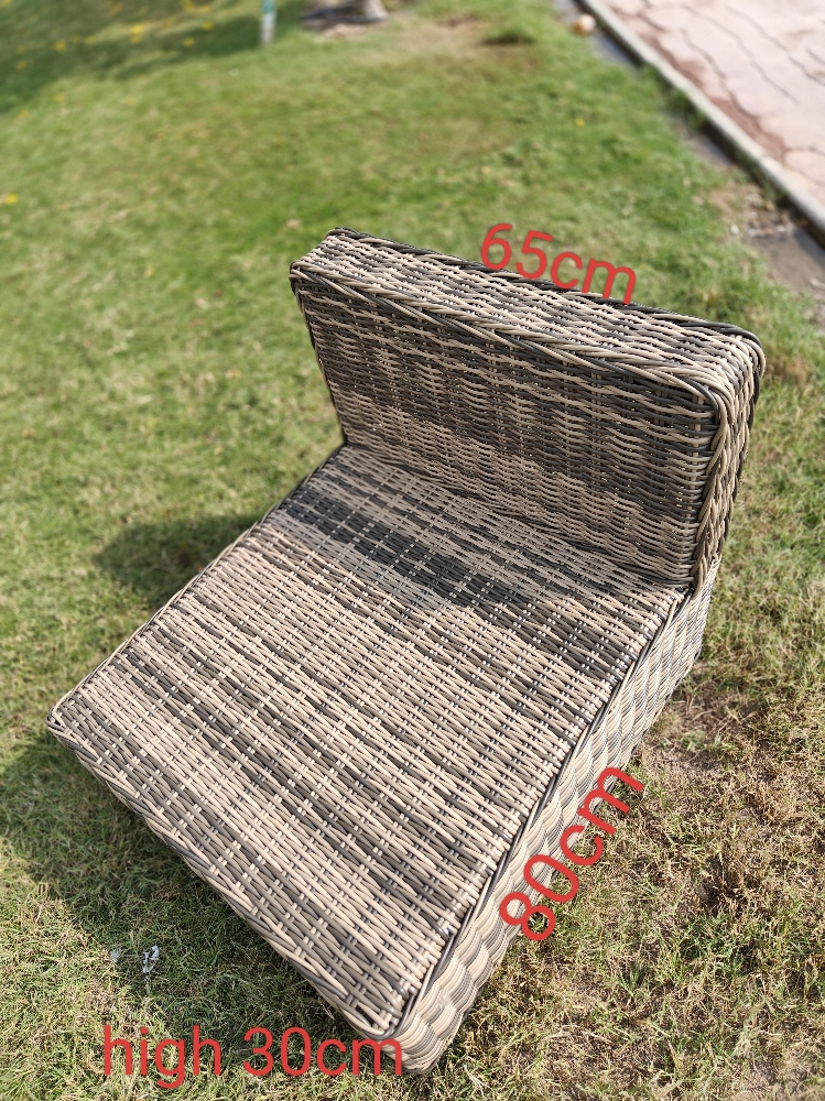sofa rattan table chair sofa - 3