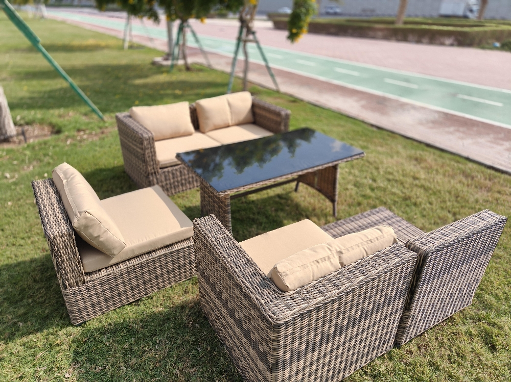 sofa rattan table chair sofa - 10
