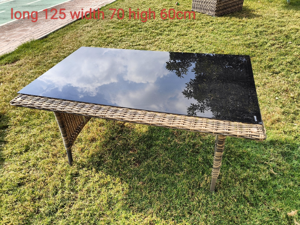 sofa rattan table chair sofa - 4