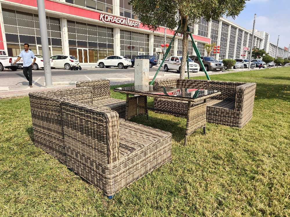 sofa rattan table chair sofa - 13