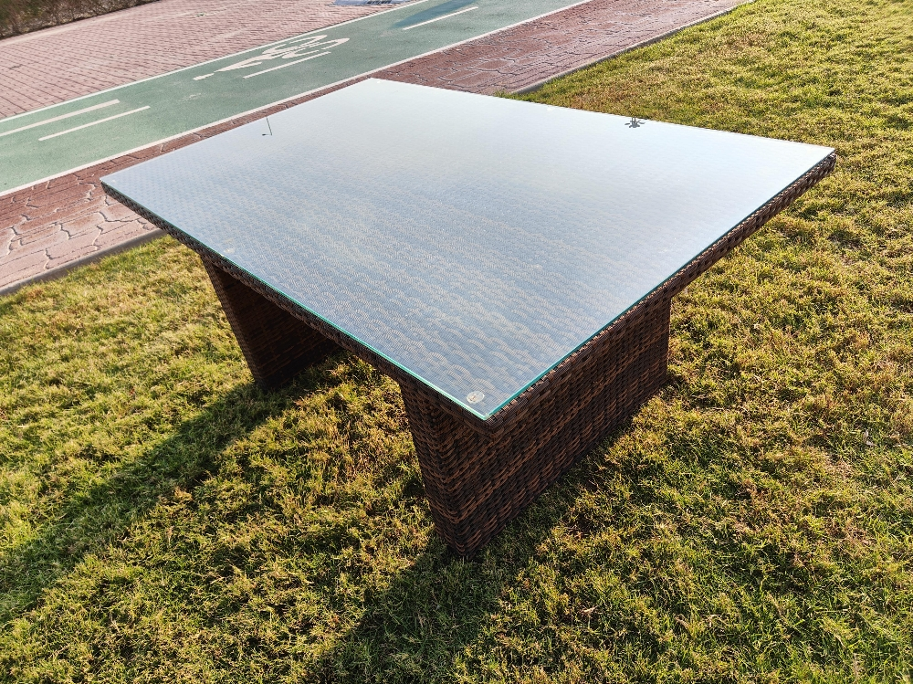 rattan sofa table chair outdoor - 3