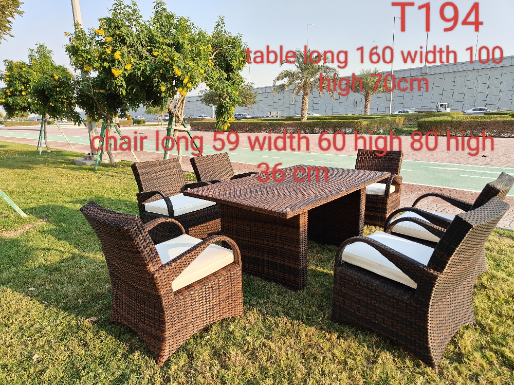rattan sofa table chair outdoor - 2