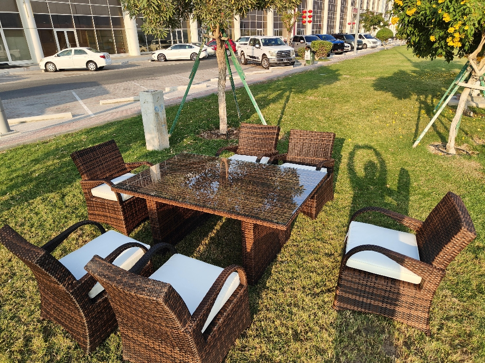 rattan sofa table chair outdoor - 7