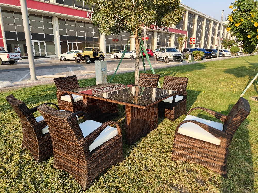 rattan sofa table chair outdoor - 9