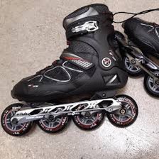  skate and safety set & cons - 1