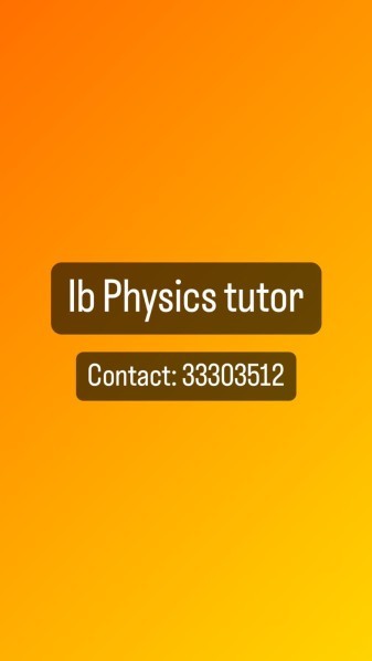IB Physics teacher/Tutor prosessi - 1