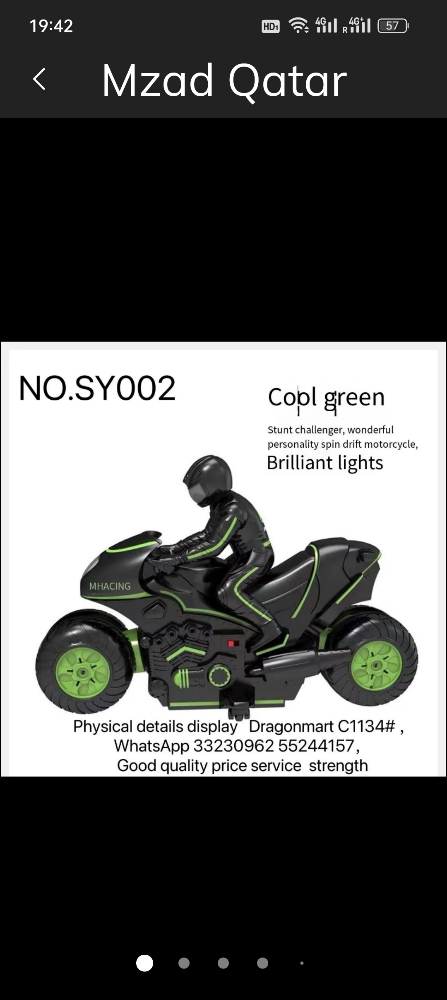 Stunt motorcycle drift spin offro - 8