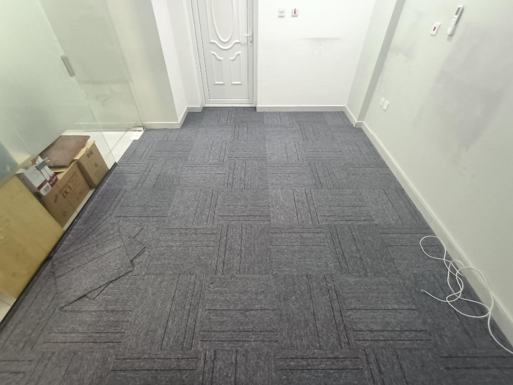 office tiles carpet - 1