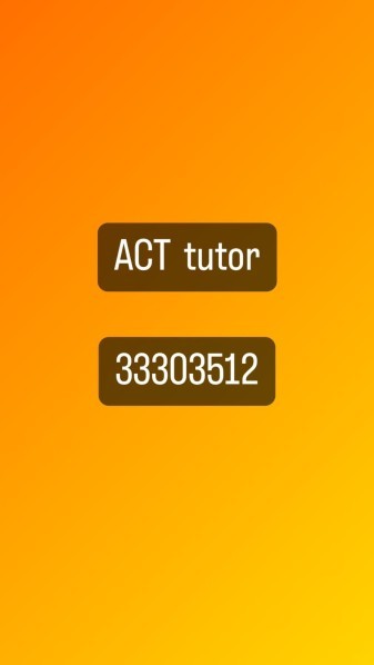 ACT Tutor - 1