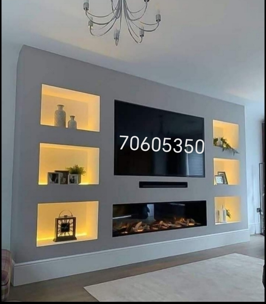 نقوم بعمل ديكورات جبس - 4