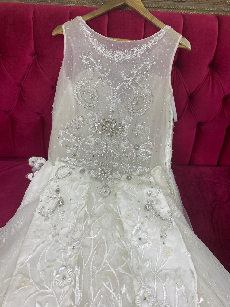 wedding long dress  for bridal  - 3