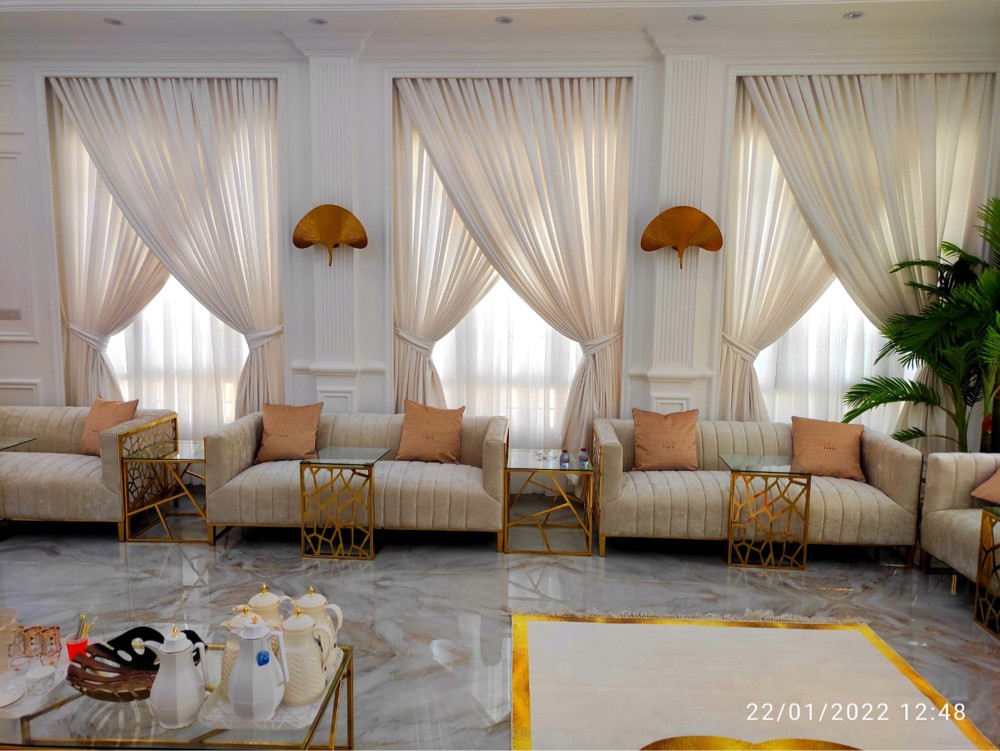 luxurious bedroom coutains in Qa. - 1