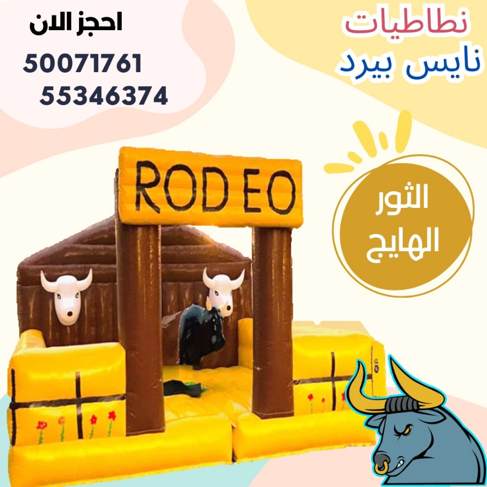 للايجار نطاطيات مع بركة او ملعب ص - 2