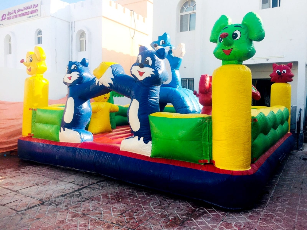 للايجار نطاطيات مع بركة او ملعب ص - 2