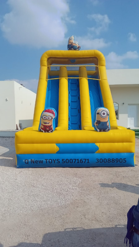 للايجار نطاطيات مع بركة او ملعب ص - 2