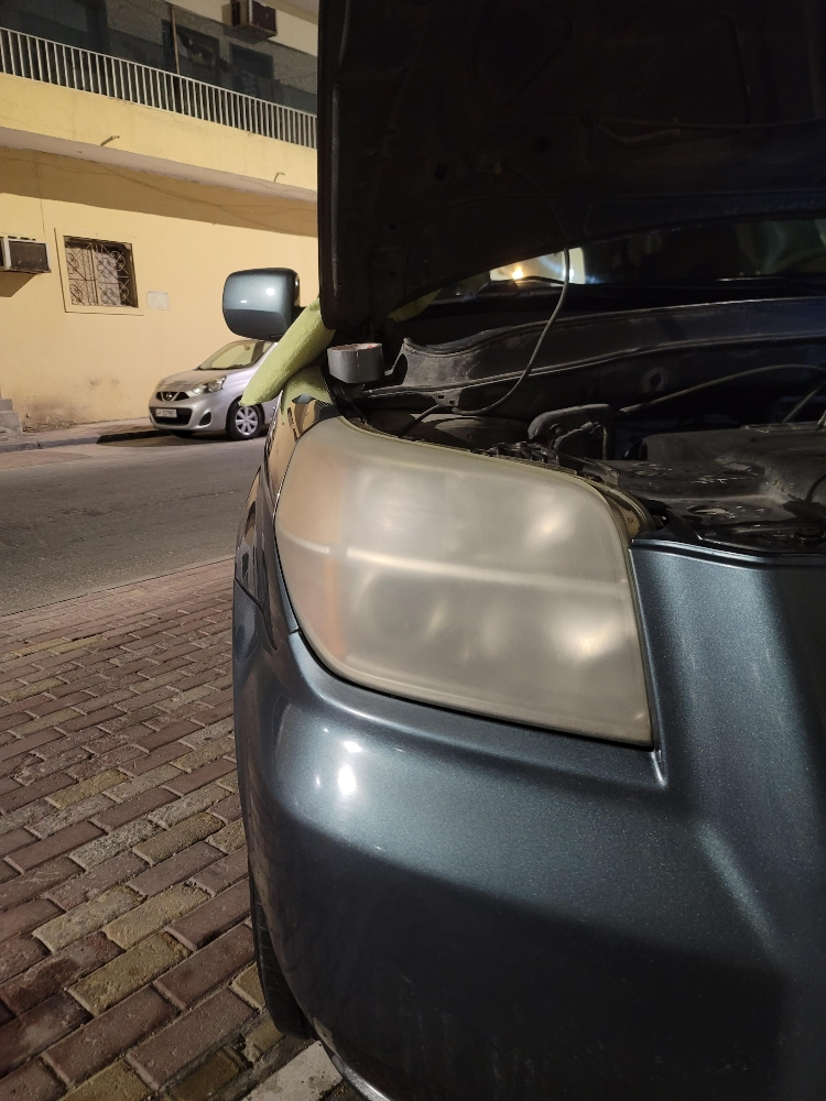 Headlight polish inside, outside - 2