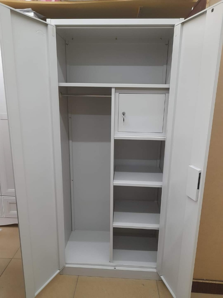 New Single Wooden Bed, Cupboard - 9