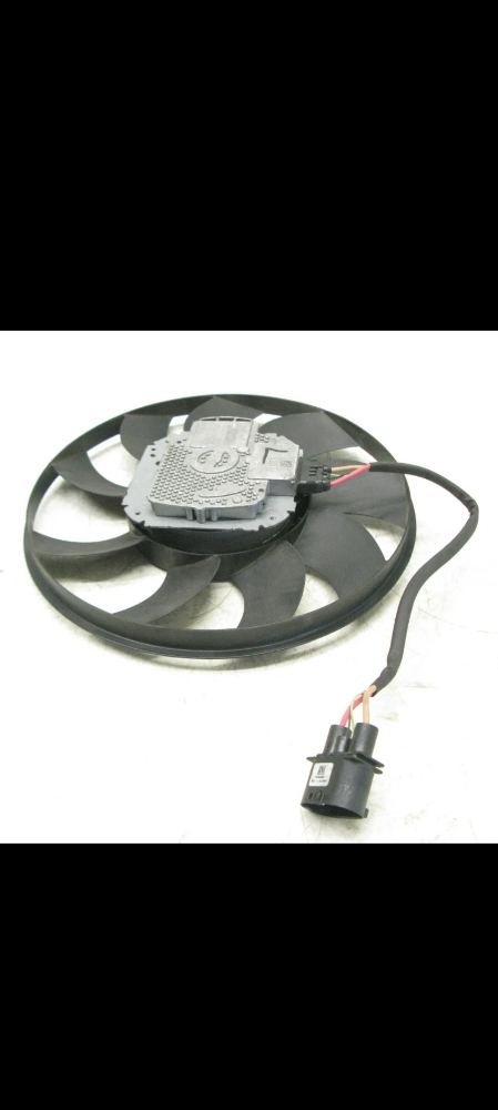 Audi radiator cooling fan - 1