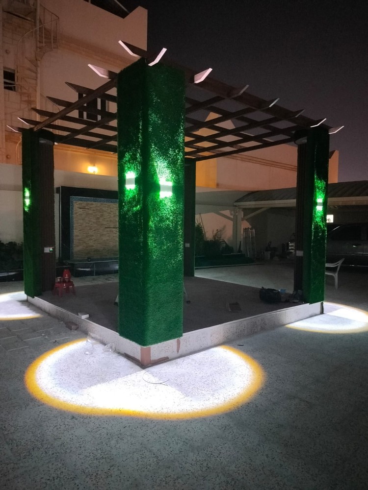 احوض خارجية زراعه مع ديكور - 3