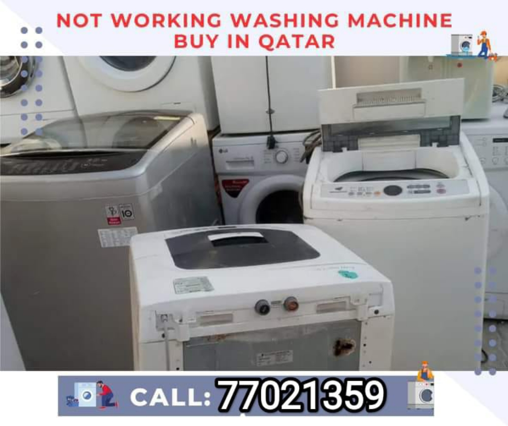 We Buy Damage Washing Machine - 1