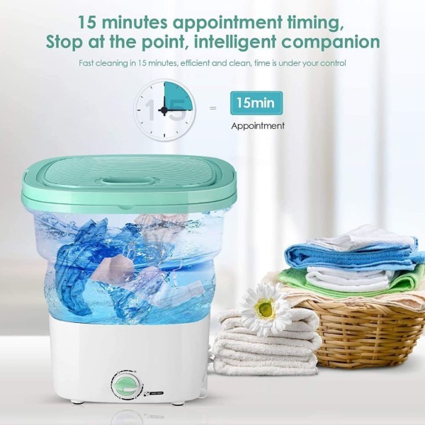 Potable Folding washing machine - 3