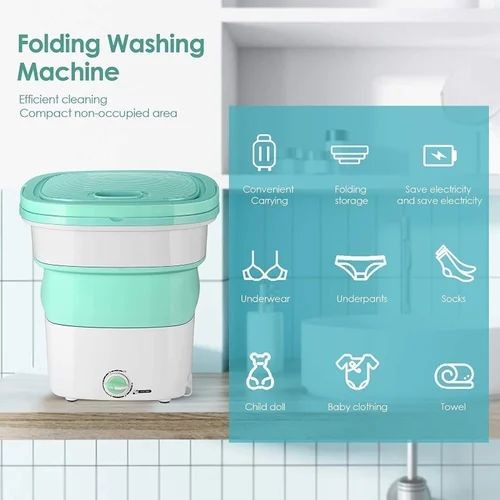 Potable Folding washing machine - 1