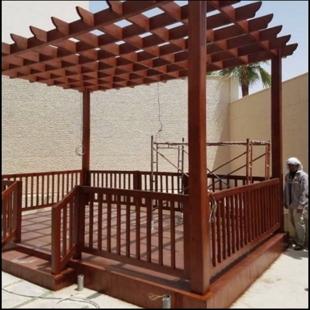 we are doing wooden decor and out - 5