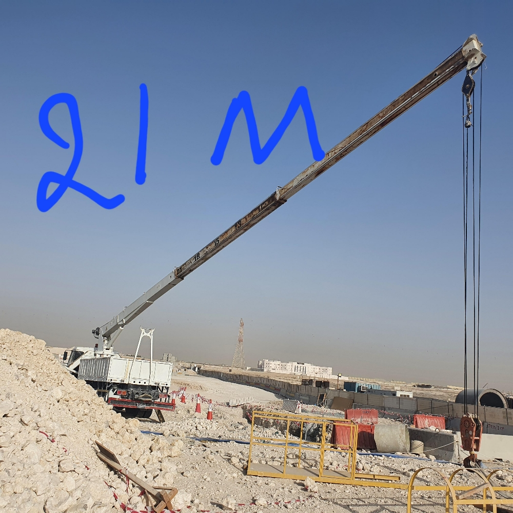 Boom truck 16 ton longer boom 21m - 2