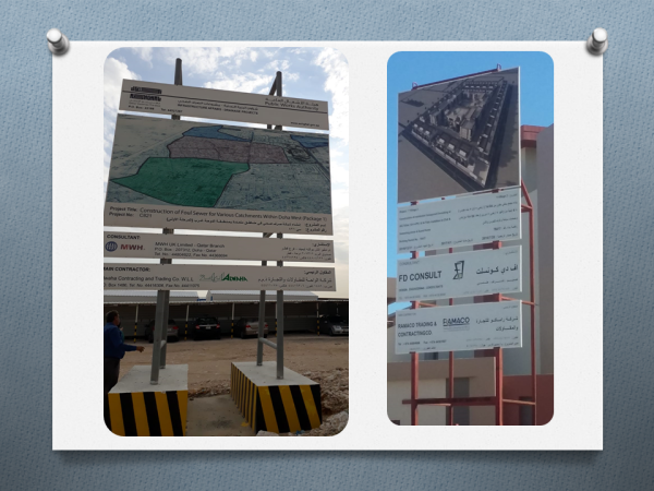 Fabrication, Installation, Transfere and Maintenance all signages - 10