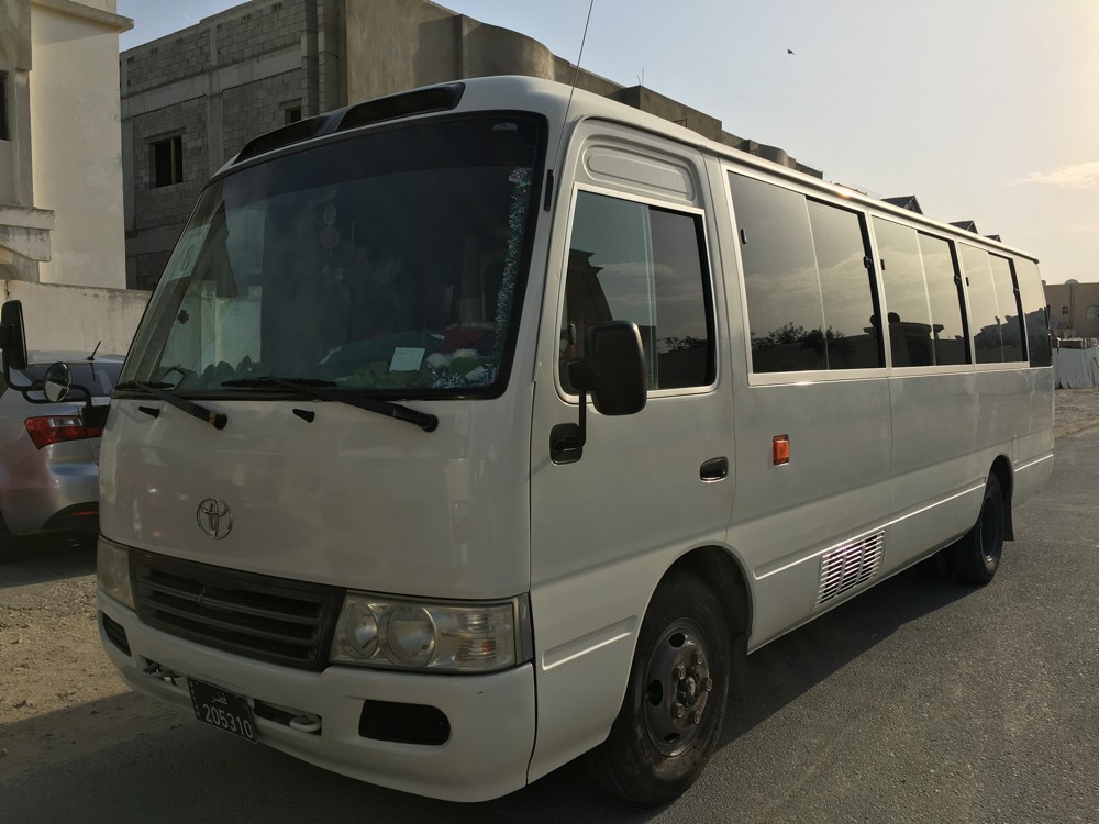 toyota coster 2012 for rent  - 4