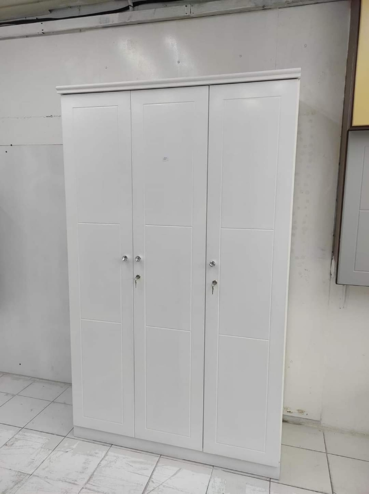 Brand New Wooden Bed, Cupboard, - 5