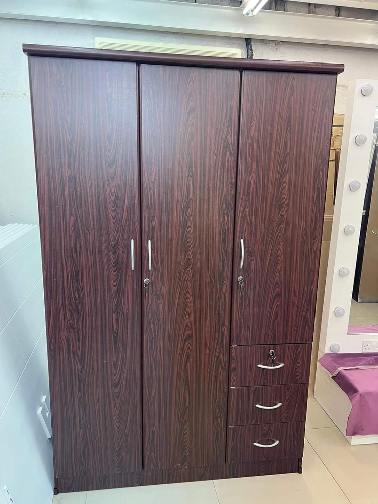 Brand New Wooden Bed, Cupboard, - 6