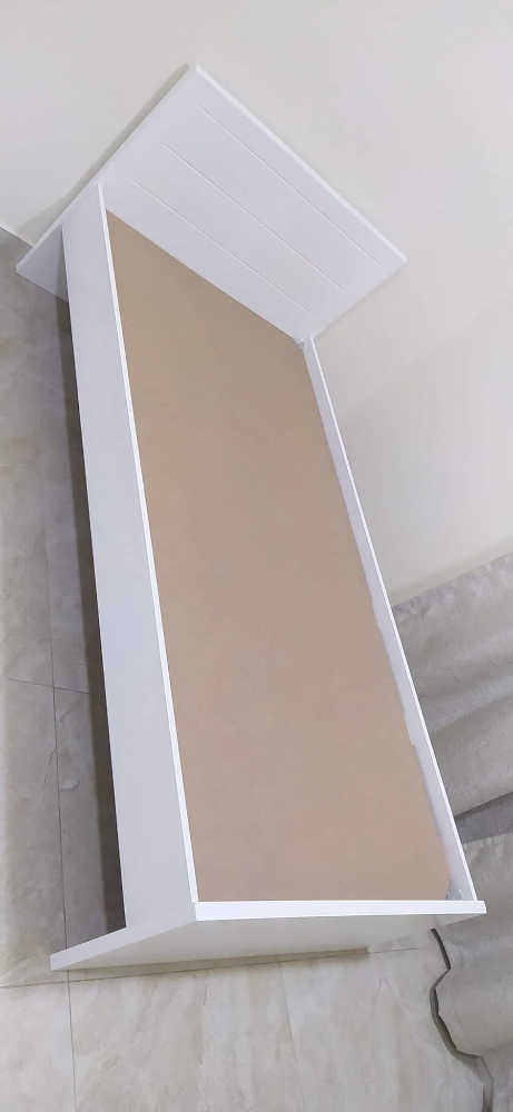Brand New Wooden Bed, Cupboard, - 2