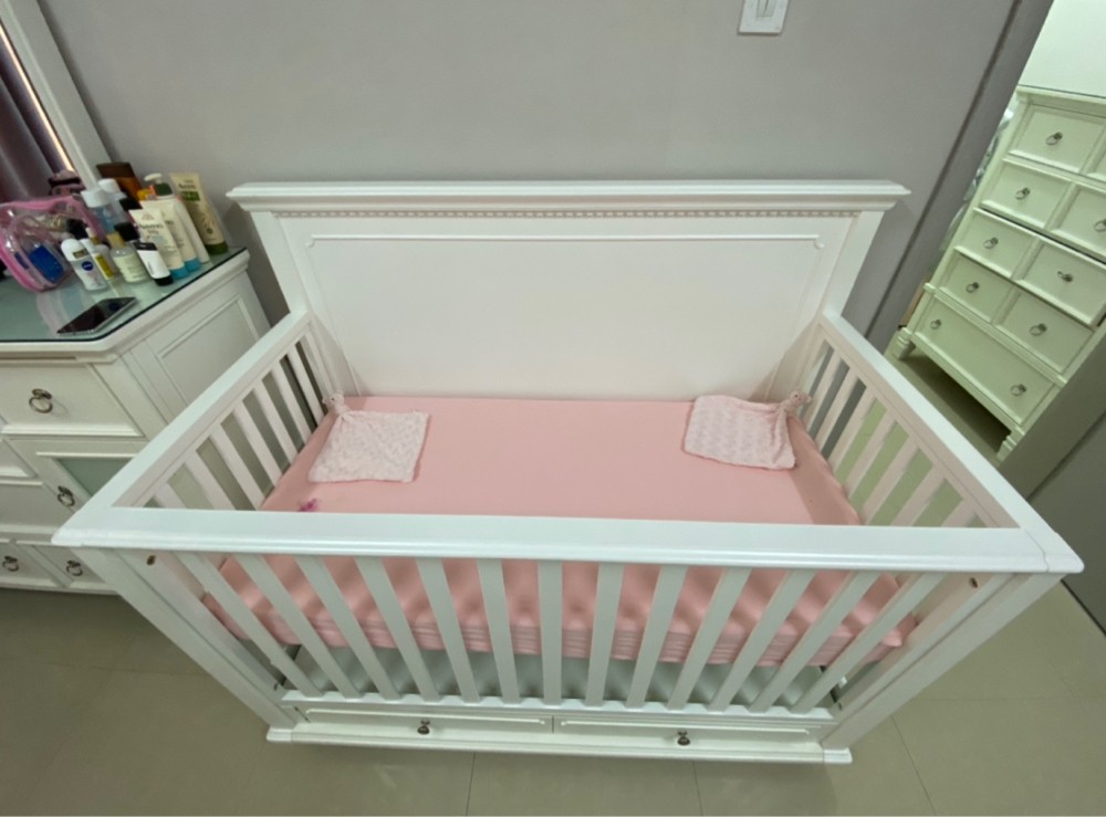 Baby Bed with Mattress - 4