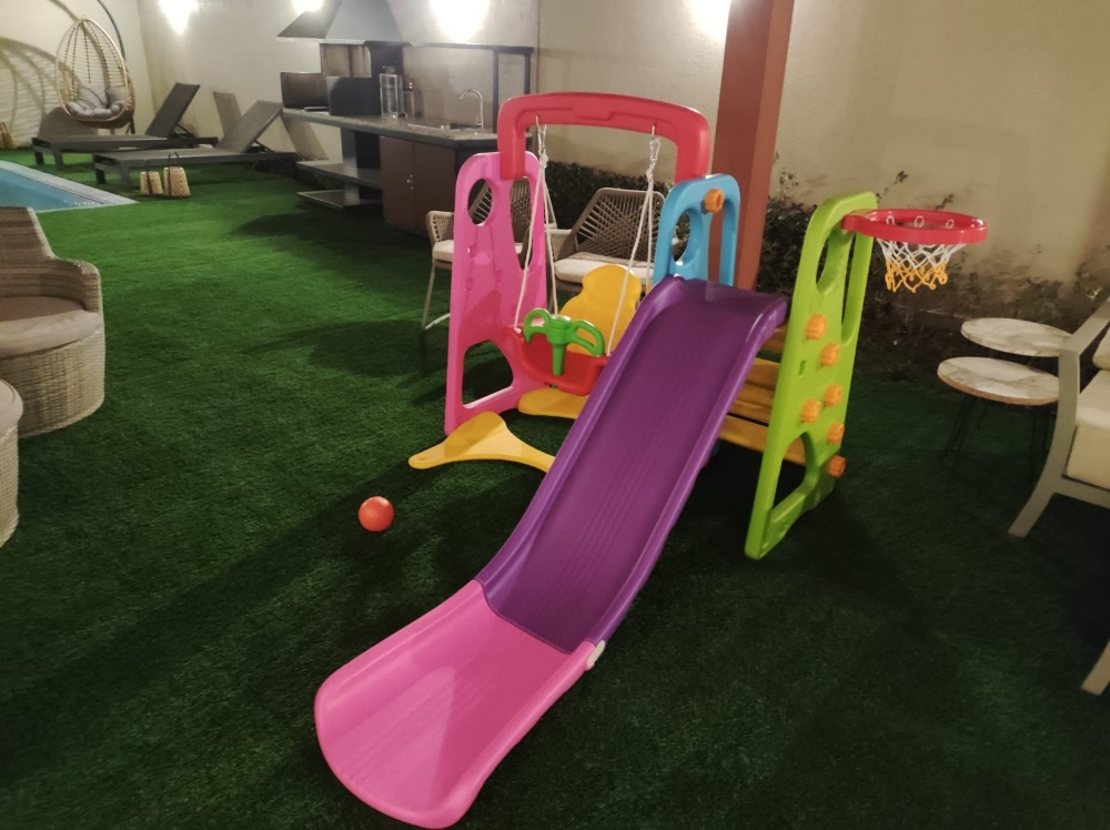 مرجيحه مع زحلاقيه اطفال - 2