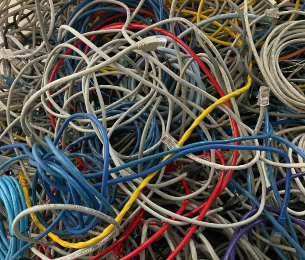 required cable scrap. - 2