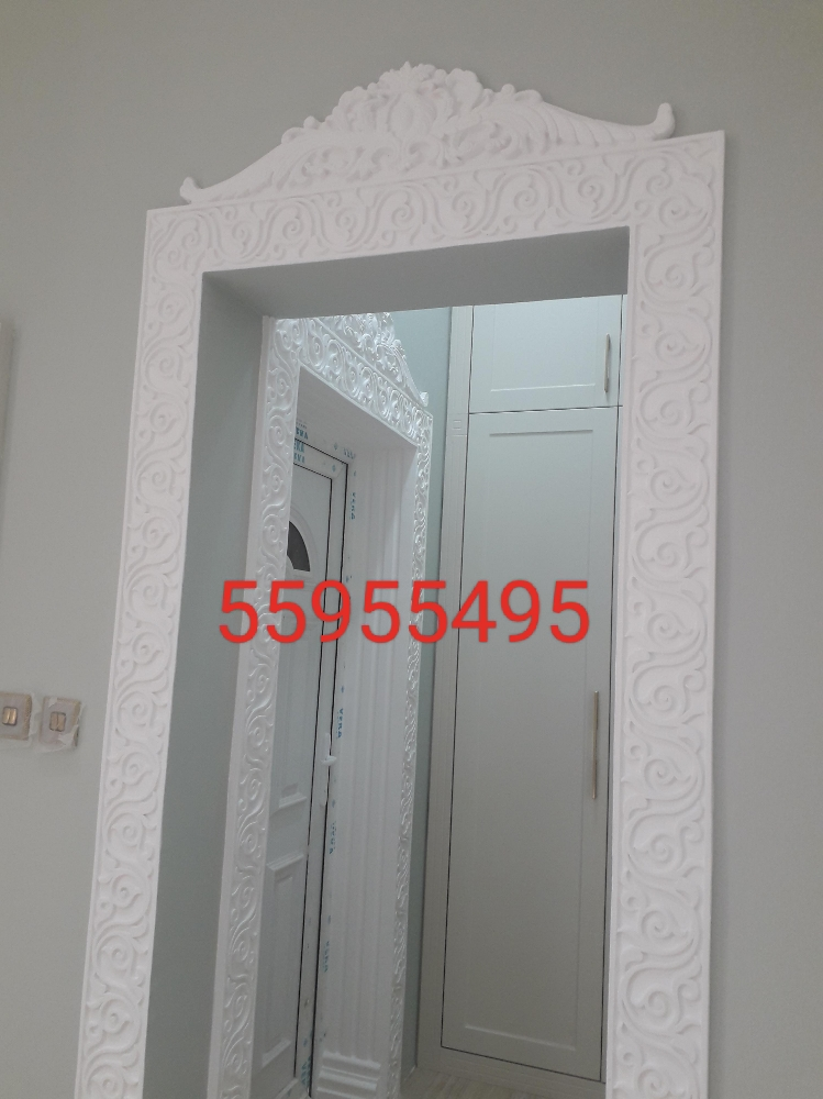 عمل الدیکورات الجبسن بورد والصبغ - 4