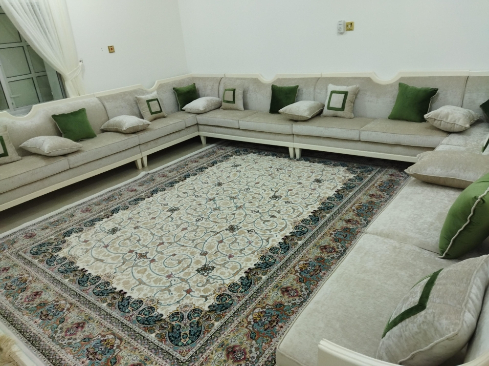 sofa making, curtain fixing - 12